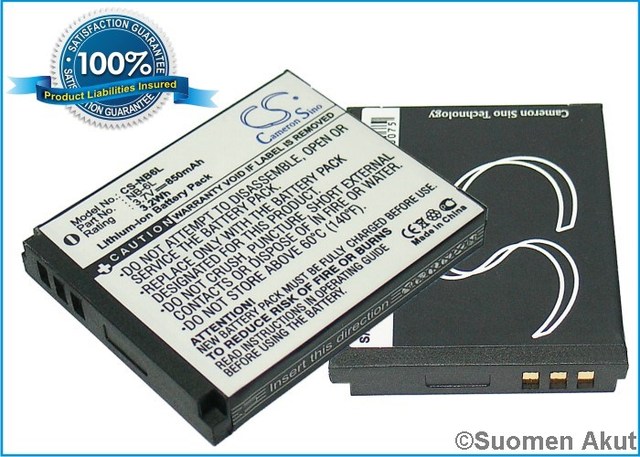 Canon akku 3.7v 1000mah liion NB-6L CS - Canon kameranakut - 4894128082316 - 1