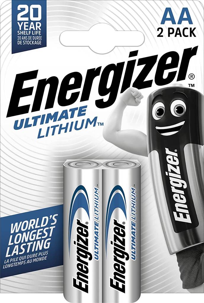 Energizer AA 1.5v lithiumparisto 2kpl bl - AA & AAA 1.5V lithiumparistot - 7638900262636 - 1