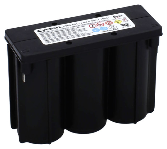 Enersys Cyclon Akku 6.0V 8000mAh PB - Cyclon akut ja kennot - 55536 - 1