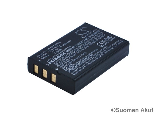 Exfo Tarvikeakku 3,7V 1800mAh li-ion CS - Mittalaiteakut - 4894128100416 - 1