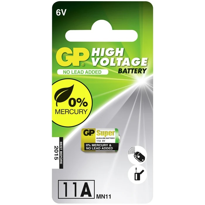 GP Alkaliparisto 11A 6V - 11A alkaliparistot - 4891199003776 - 1