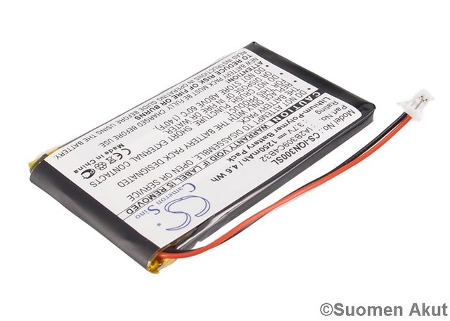Garmin GPS-akku 3.7v1250mAh 010-00538-78 - Garmin navigaattorin akut - 4894128019046 - 1