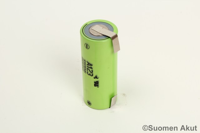 Lifepo4 A123 System 3.3v 2500mAh JK - LiFePO4 Kennot ja piirikortit - 0903016 - 1