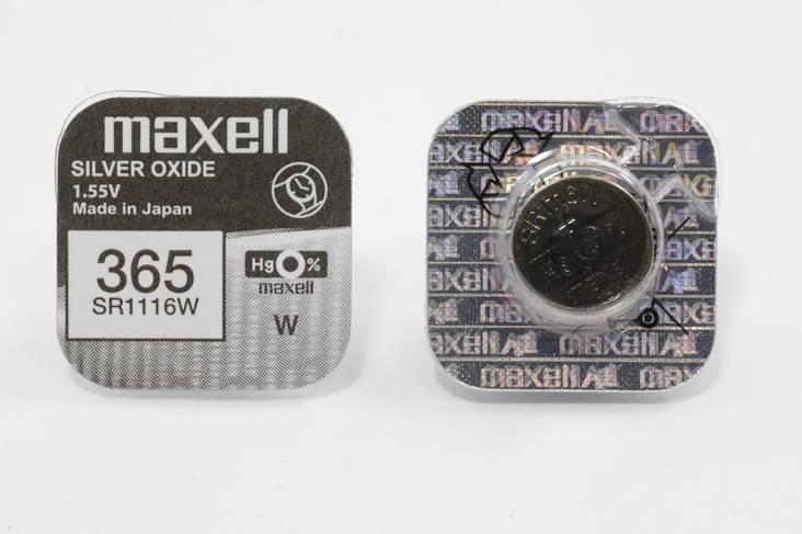 Maxell Kellonparisto 365/1116W 1.55V - Maxell Kellonparisto - 2316 - 1
