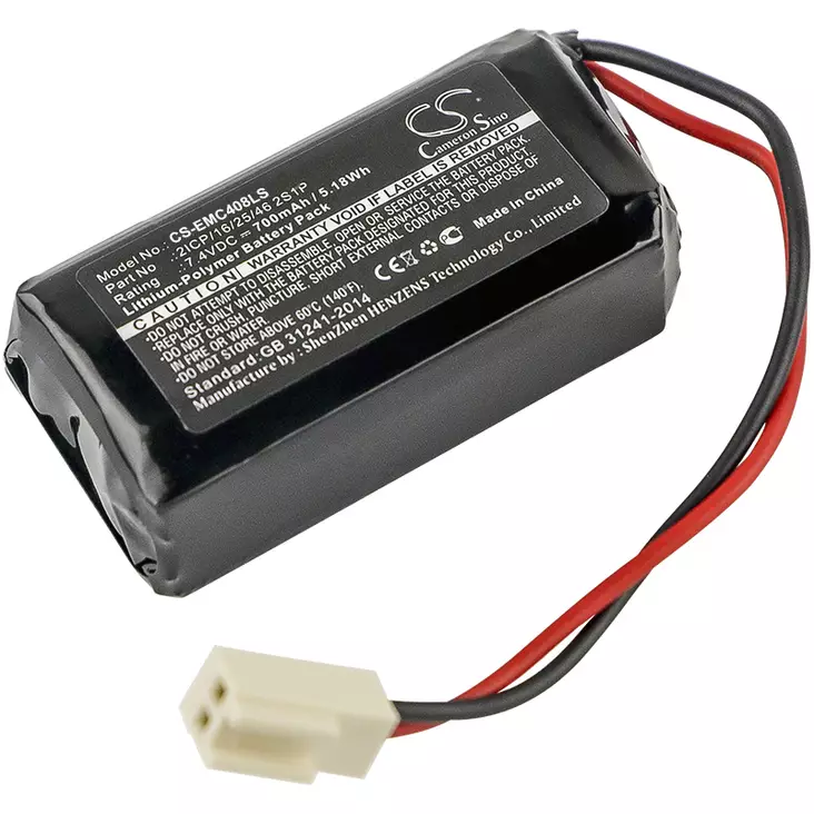 Neptolux Tarvikeakku 7.4V 700mAh Li-Po - Hätävalon akut - 4894128148586 - 1