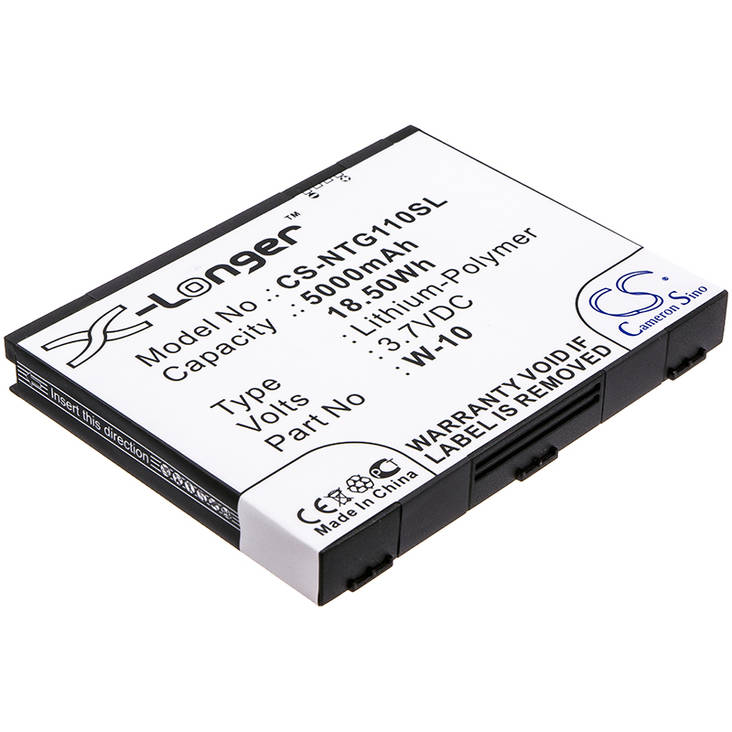 Netgear akku W-10 3,7v 5000mAh - Modeemien ja mokkuloiden akut - 4894128140146 - 1