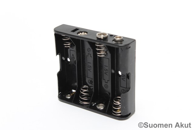 Paristotelineet 4 x AA Paristoliittimet - Paristokotelot - 888006 - 1