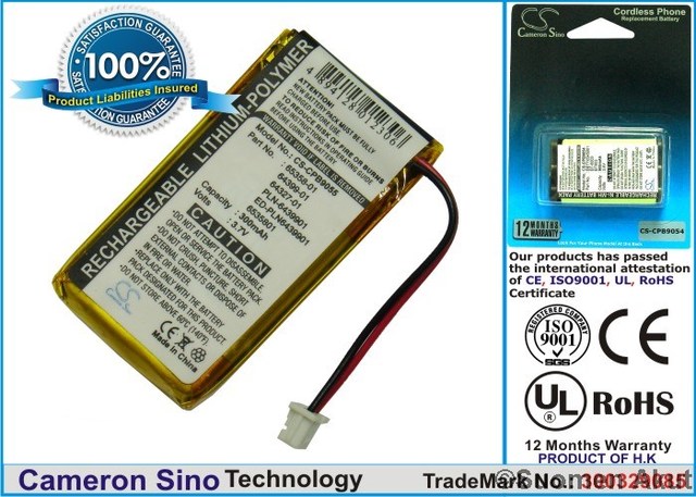 Plantronics akku Cs60/Cs351/Cs360 p - Langattomien kuulokkeiden akut - 4894128012306 - 1