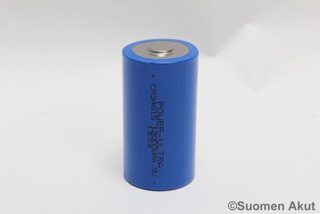 Power-ultra CR34615 Lithiumparisto 3.0V - CR34615 3V lithiumparistot - 51176 - 1