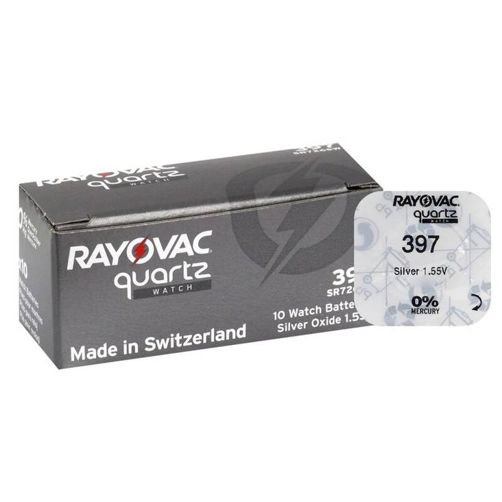 Rayovac Kellonparisto 397/726SW 1.55V - Rayovac kellonparistot - 8710255910406 - 1