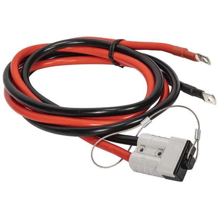 Sähköjohto liittimellä 2x16mm2 1,5metriä - Virransyöttöliittimet - 6418914974296 - 1