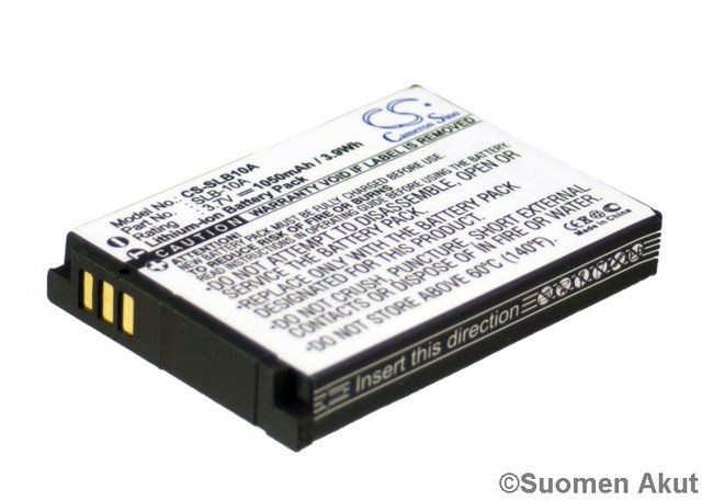 Samsung 3.7v 1050mAh SLB-10A Li-ion - Samsung kameranakut - 4894128021636 - 1