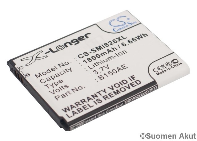 Samsung puhelimen tarvikeakku B150AE CS - Samsung kännykän akut - 4894128077176 - 1