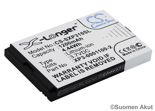 Sonim XP3-S 3.7v 1200mAh Liion CS - Sonim kännykän akut - 4894128099796 - 1