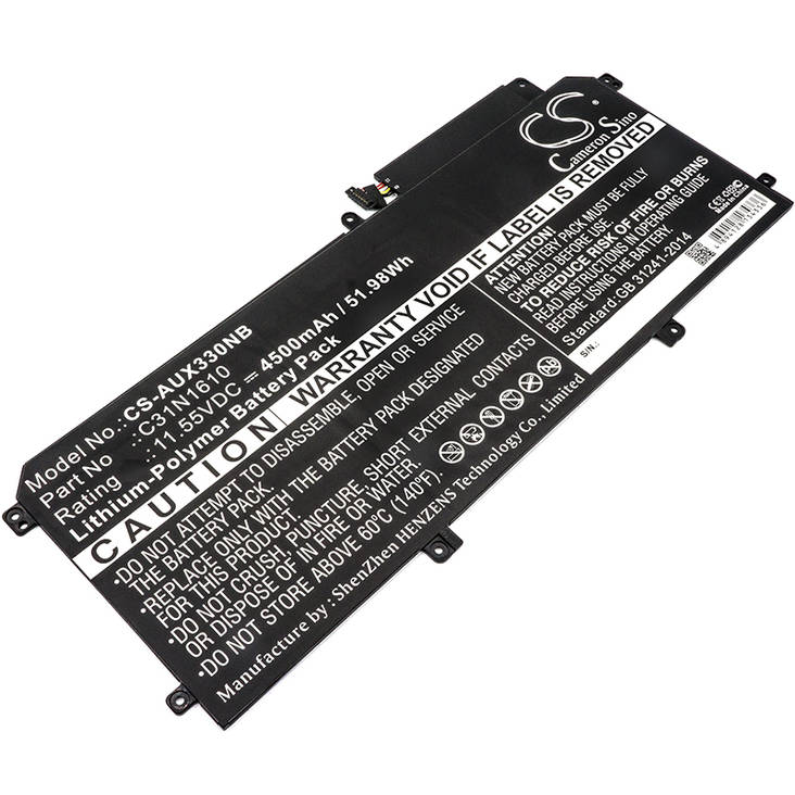 Tietokoneen Akku ASUS 11.55V 4500mA(542) - Asus kannettavan akut - 4894128134336 - 1