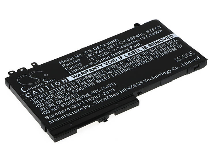 Tietokoneen Akku Dell 11.1V 3400mAh(423) - Dell kannettavan akut - 4894128114666 - 1