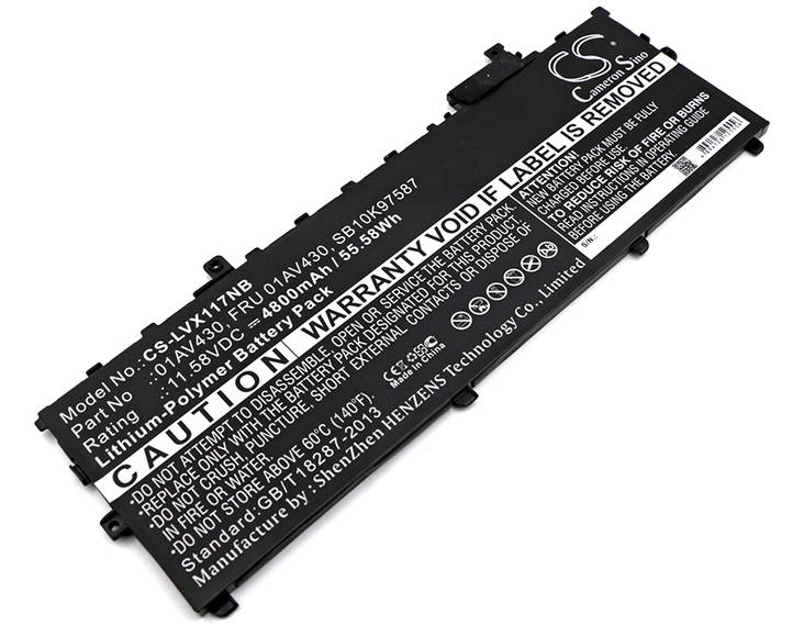 Tietokoneen Akku Lenovo11.58V4800mAh(487 - Lenovo kannettavan akut - 4894128125556 - 1