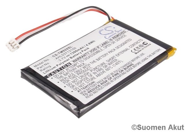 TomTom akku 3.7v1300mAh Go920 - TomTom navigaattorin akut - 4894128025016 - 1