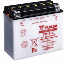 Yuasa Mp-Akku YB18-A 12V 18.9Ah 215A - MP- ja kelkan korkilliset vakioakut - 5050694005596 - 1