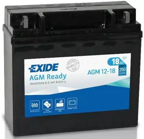 Exide Mp-Akku AGM12-18 12V 18Ah - AGM MP- ja kelkan akut - 3661024034036 - 1