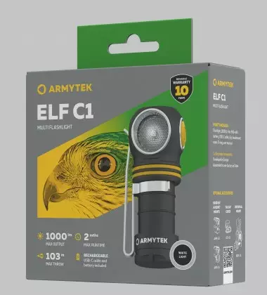 Otsavalo ArmyTek ladattava Elf C1 - Otsavalot - 6957713004716 - 1