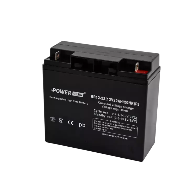 Power Plus Agm-akku 12V 22Ah High-rate - AGM ajovoima- ja teollisuusakut - 21246 - 2