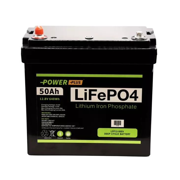 Power Plus LFP12-50EV akku12,8V50Ah - Li-ion ajovoima- ja teollisuusakut - 2146 - 1