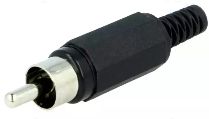 RCA Liitin uros - Audio-videoliittimet - 100006 - 1