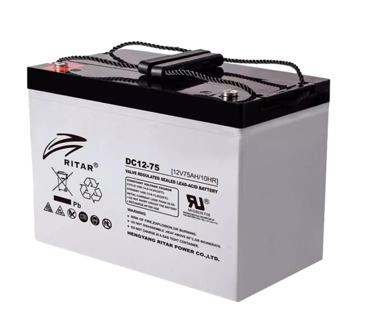 Ritar Agm-Akku DC12-75-F11 12v 75Ah/10HR - AGM ajovoima- ja teollisuusakut - 8899671006 - 1