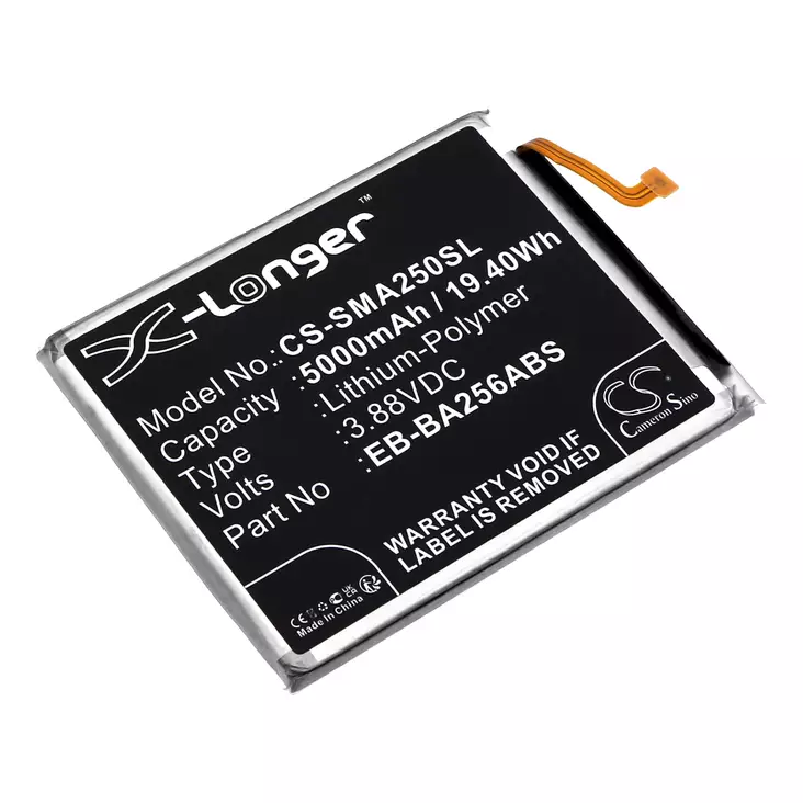Samsung Puhelimen EB-BA256ABS CS - Samsung kännykän akut - 4894128203476 - 1