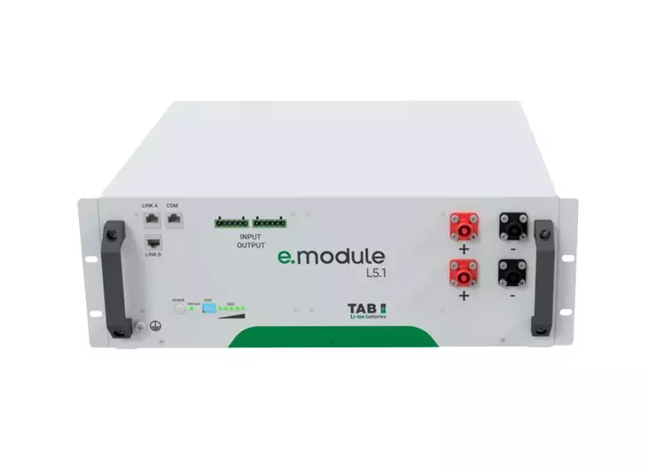 TAB ESS Rack e.Module L5.1 51,2V/5kWh - Li-ion ajovoima- ja teollisuusakut - 4896 - 1