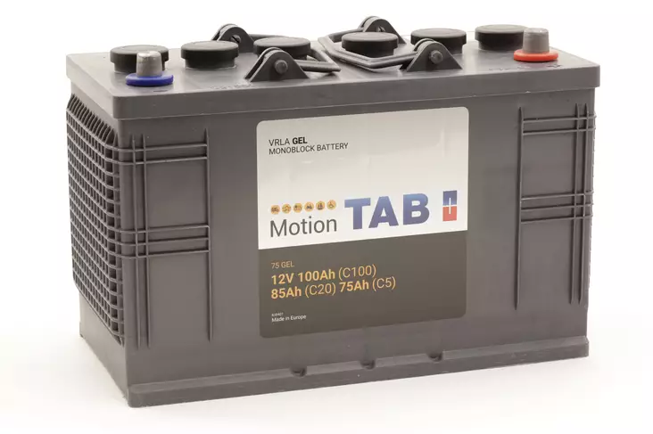 TAB Motion geeliakku 215085 12v 85AhC20 - Geeli ajovoima- ja teollisuusakut - 3838807029286 - 1