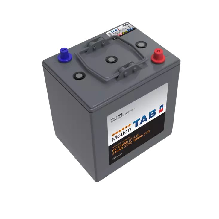 TAB Motion geeliakku 6v 180AhC5 - Geeli ajovoima- ja teollisuusakut - 3838807036406 - 2