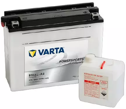 Varta Mp-Akku B16AL-A2 12V 16Ah 180A - MP- ja kelkan korkilliset vakioakut - 4016987140536 - 1