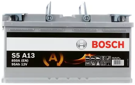 Bosch Start Stop AGM S5A13 12V 95Ah 850A - Bosch käynnistysakut - 4047025244367 - 2