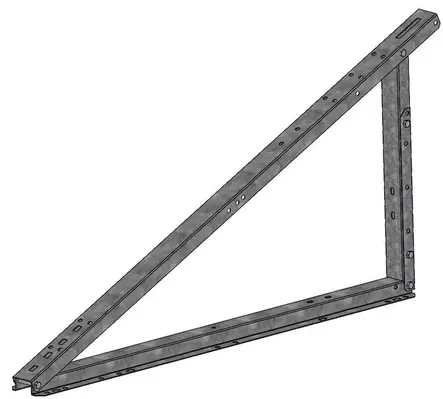 ORIMA Smart 2.5 Säätökolmio 15-43° 1kpl - Aurinkopaneelitelineet - 36127 - 1