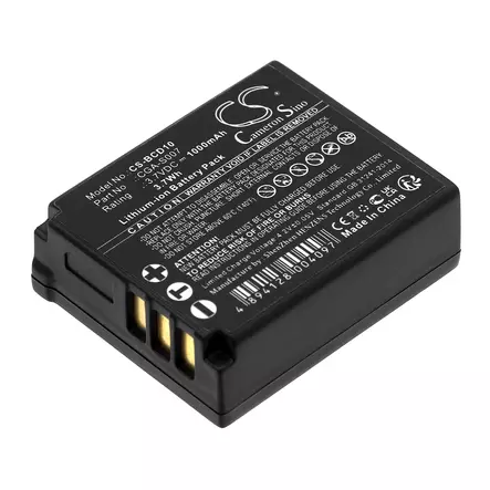 Panasonic akku 3.7V 1000mAh CGA-S007 - Panasonic kameranakut - 4894128004097 - 1