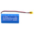 2X18650 Akusto 7.4V 2600mAh Li-Ion CS - Valmiit akku ja paristopaketit - 4894128191537 - 3