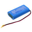 2X18650 Akusto 7.4V 2600mAh Li-Ion CS - Valmiit akku ja paristopaketit - 4894128191537 - 2