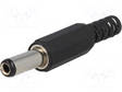 DC-Liitin 5,5/2,5mm UROS - Virransyöttöliittimet - 99987 - 1