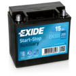Exide Agm -akku 12v 15Ah EK151 200A En - Exide käynnistysakut - 3661024036597 - 1