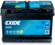 Exide Agm -akku EK720 12v 72Ah 760A - Exide käynnistysakut - 3661024037907 - 1