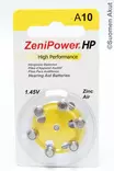 ZeniPower Kuulolaiteparisto A10 1,45V - Kuulolaiteparistot - 6923601285017 - 1