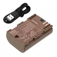 Canon akku 7.2v 2400mah liion LP-E6 CS - Canon kameranakut - 4894128205647 - 2