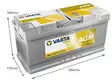 Varta Start Stop AGM A4 XEV12V 105Ah 950A (EN) - Varta käynnistysakut - 4016987167267 - 2