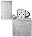 Zippo bensasytytin Armor brushed chrome - Zippo sytyttimet ja tarvikkeet - 041689110567 - 7