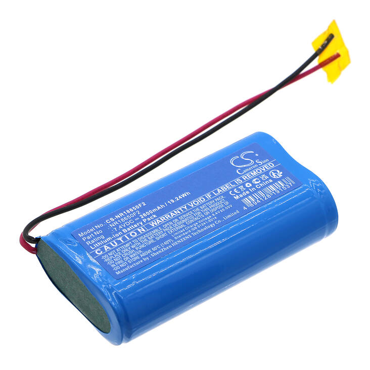 2X18650 Akusto 7.4V 2600mAh Li-Ion CS - Valmiit akku ja paristopaketit - 4894128191537 - 1