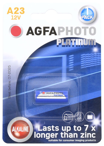 Agfa Alkaliparisto A23 12V - 23A alkaliparistot - 4250175803807 - 1