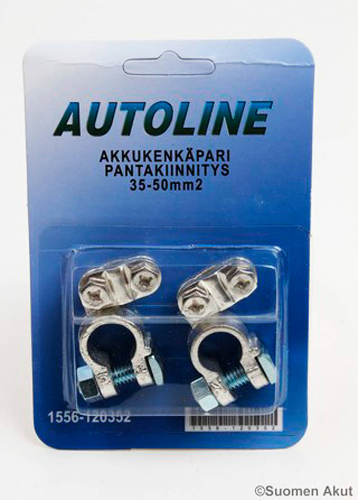 Akkukenkäpari + ja -, 35-50mm2 - Akkukengät - 6438255203527 - 1