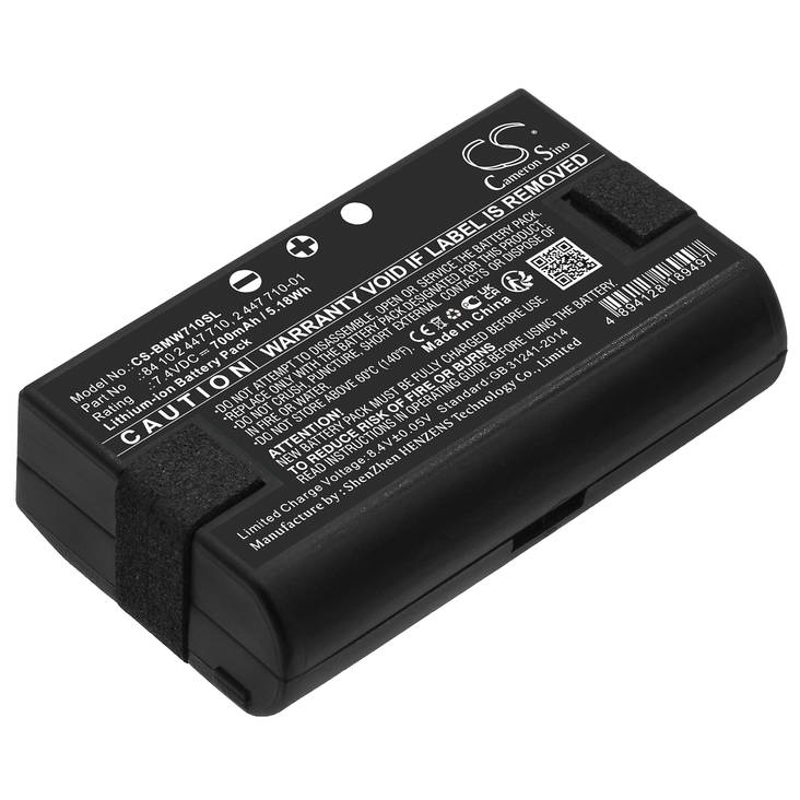 BMW tarvikeakku 7.4V 700mAh Li-Ion CS - Hälyttimen akut - 4894128189497 - 1